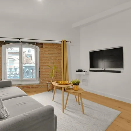 Le Floral - Cosy Studio Climatise Avec Parking Prive Et Netflix Toulouse Extérieur photo